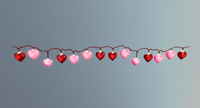 *NJoy* heart fairylights