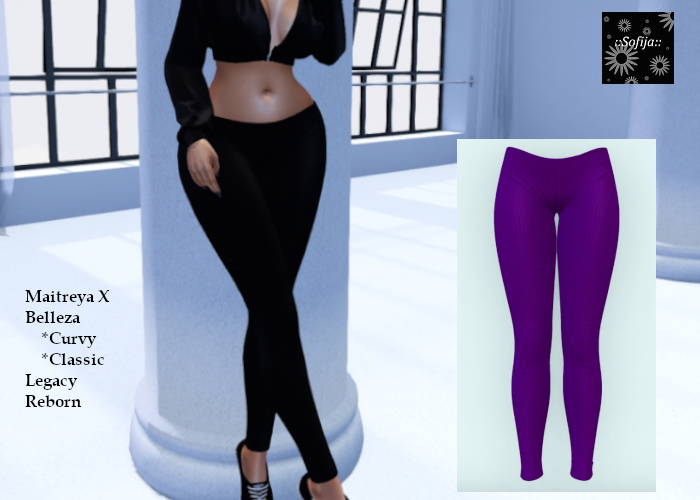 ::Sofija:: LuLu Leggings - Purple (add me)