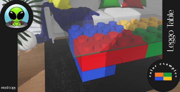 Gnarly. - Leggo Table - Rainbow