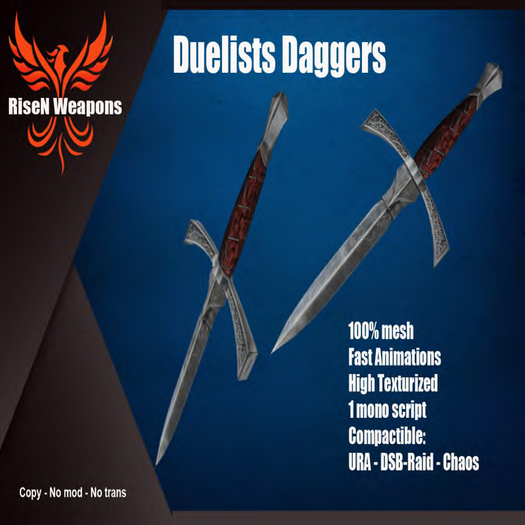 Risen Weapons - Duelist Dagger v1.0 BOXED