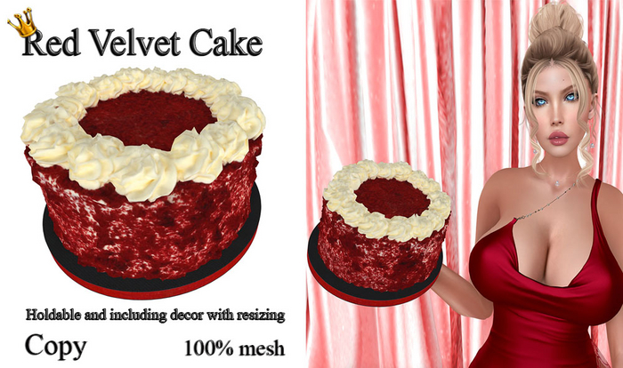 Red Velvet Cake Holdable