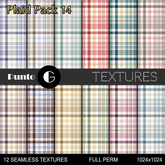 Full Perm Textures - Plaid Pack 14