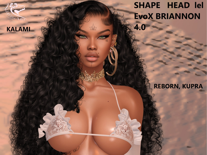 KALAMI SHAPE   HEAD BRIANNON  LELUTKA ( REBORN ,KUPRA)