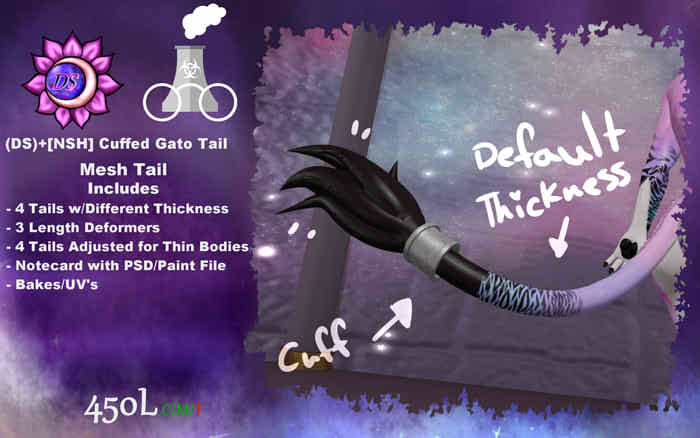 (DS)+[NSH] Cuffed Gato Tail