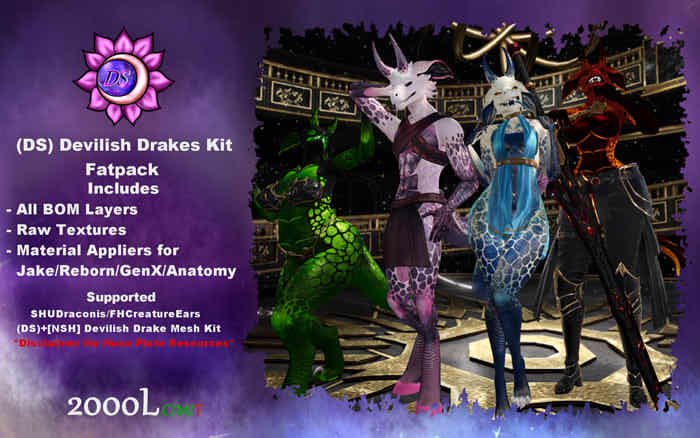 (DS) Devilish Drakes Kit (Fatpack)