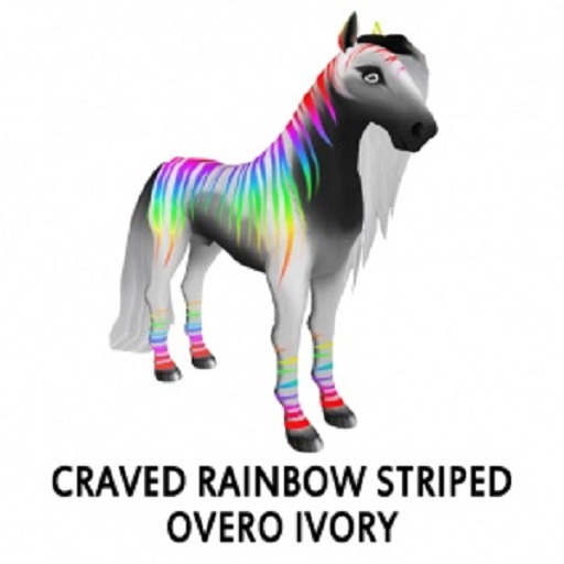 Craved Rainbow Striped  F