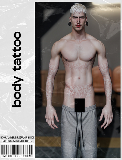 [ES] Body Tattoo Troy .pack