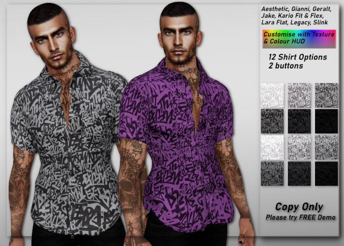 *DCDM* Jeff Shirt Set: G1 