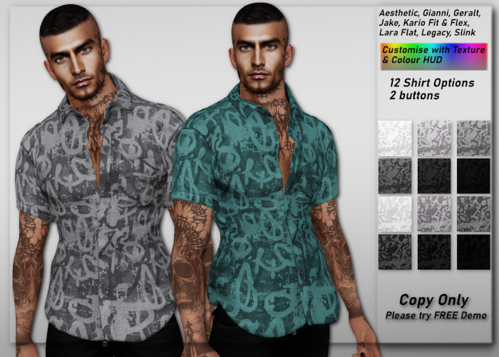 *DCDM* Jeff Shirt Set: G3 