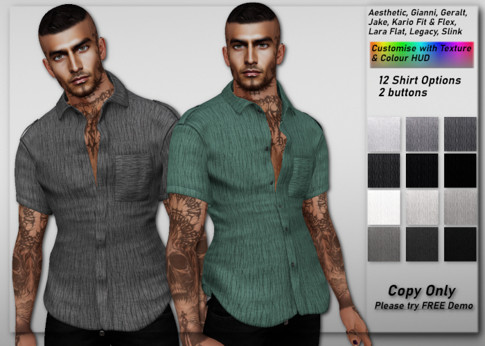 *DCDM* Jeff Shirt Set: SL1 