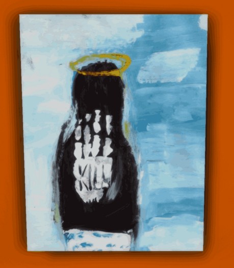 [FREEBANDS] - ACRYLIC PAINTING 10 "HALO"