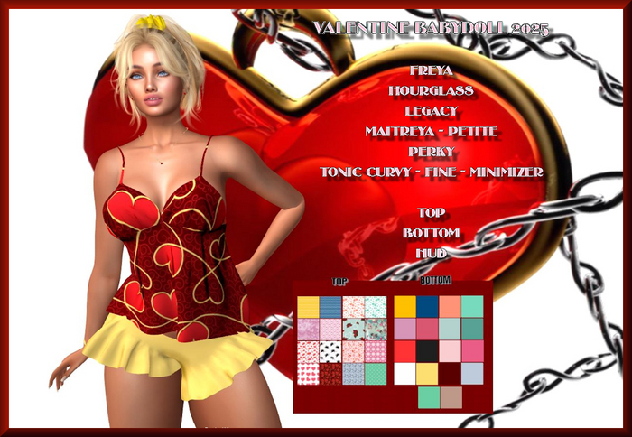 VALENTINE BABYDOLLS HUD 2025