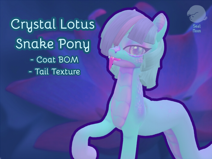 [OP] Crystal Lotus Snake Pony