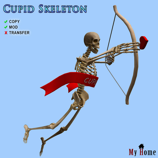 [My Home] Cupid Skeleton
