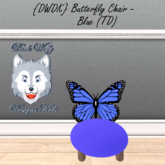 {DWDK} Butterfly Chair - Blue (TD)