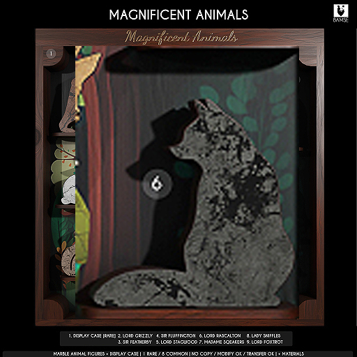 6. BAMSE : Magnificent Animals - Lord Rascalton
