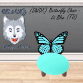 {DWDK} Butterfly Chair - Lt Blue (TD)