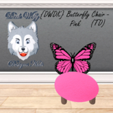 {DWDK} Butterfly Chair - Pink (TD)
