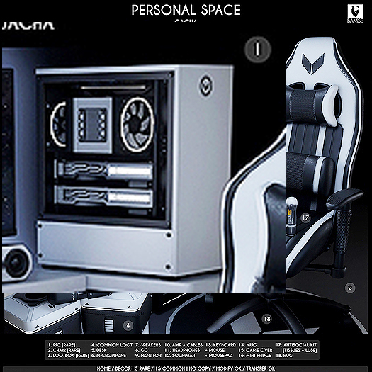 1. BAMSE : Personal Space - Rig RARE
