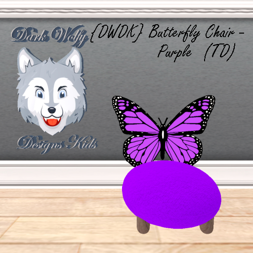 {DWDK} Butterfly Chair - Purple (TD)