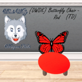 {DWDK} Butterfly Chair - Red (TD)