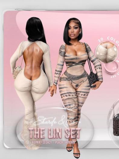 SHARDE $ Lin Jumpsuit Set - FATPACK UPDATE