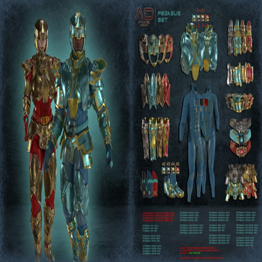 [AD] - Pegasus SET-  LEGACY F Full Set