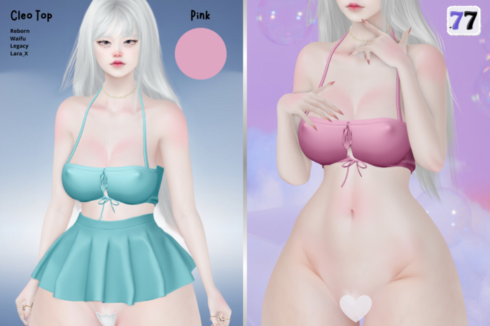 77Store - Cleo Top - Pink