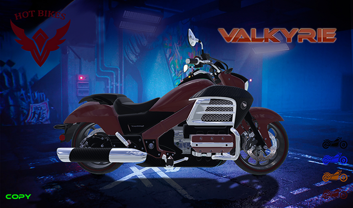 Hot Bikes Motors - HB VALKYRIE - 4 Colours Pack