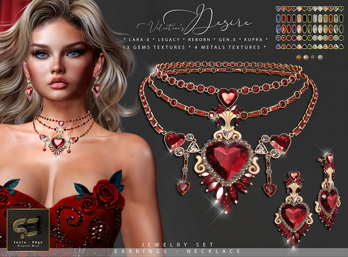 Son!a-Edge Valentine's Desire Jewelry SET (FATPACK)