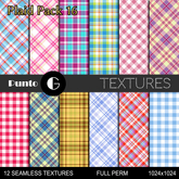 Full Perm Textures - Plaid Pack 16