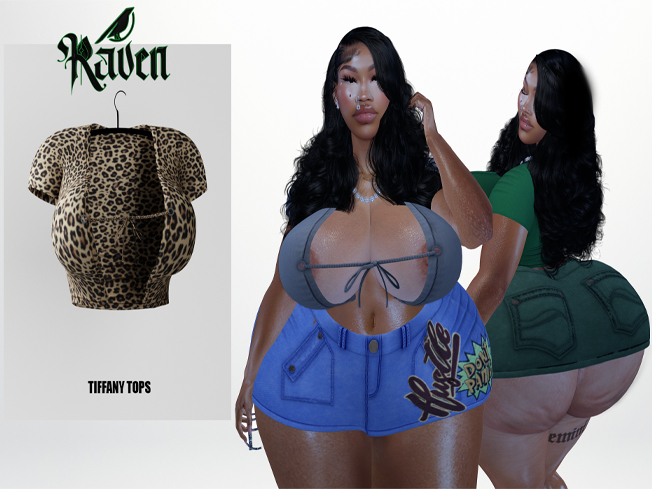 (RAVEN) TIFFANY TOP-LEO