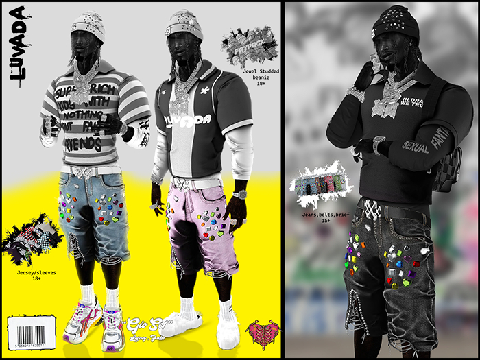 [LUV] GIOJEWEL STUDD JEAN - FATPACK