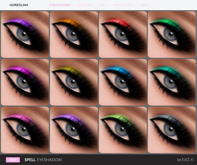 Goreglam 'Spell' Eyeshadow EVO X HD