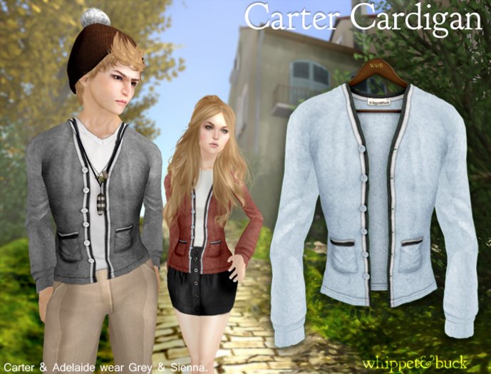 Whippet & Buck - Carter Cardigan ALICE