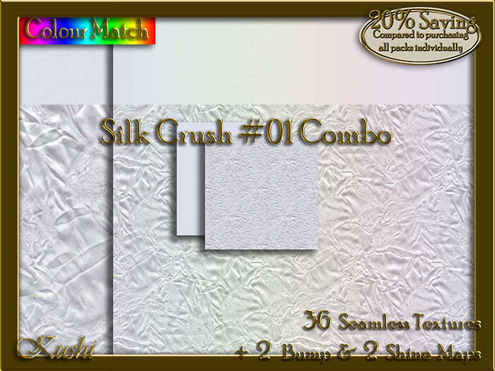 Silk Crush #01 COMBO Texture Bundle