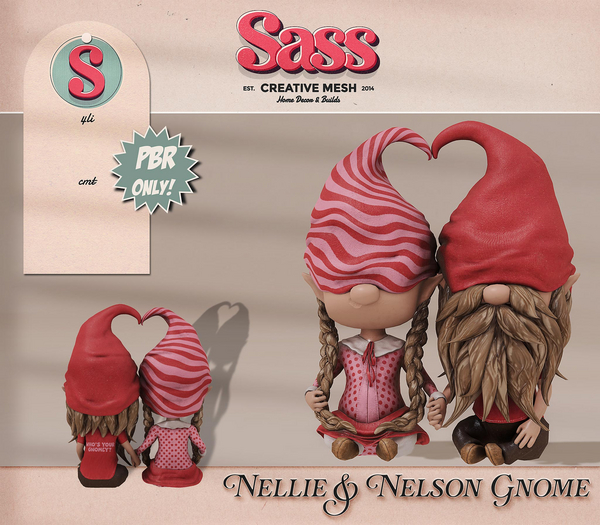 Sass (Nellie & Nelson Gnome)