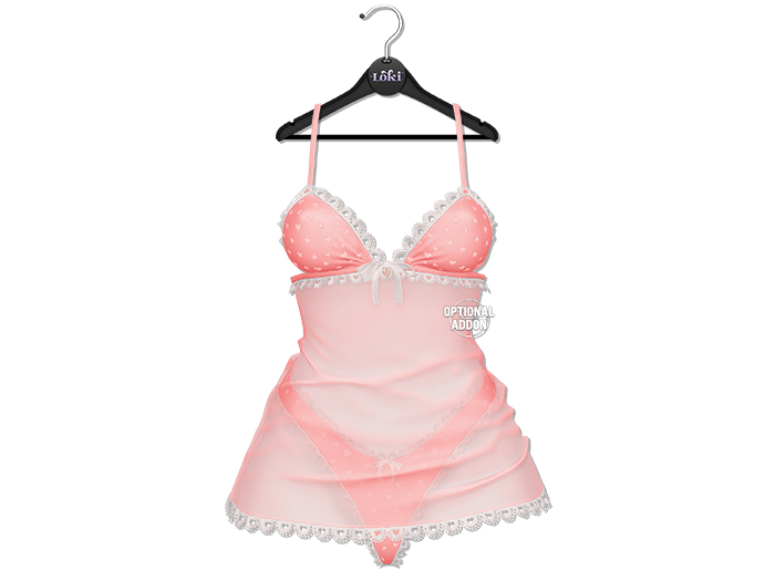 Loki - Lucy Lingerie Set - Peach
