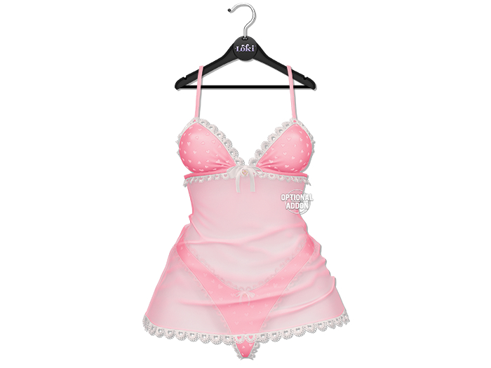 Loki - Lucy Lingerie Set - Pink