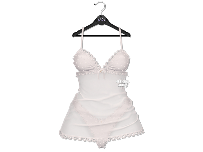 Loki - Lucy Lingerie Set - White