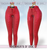 Malu Pants Red