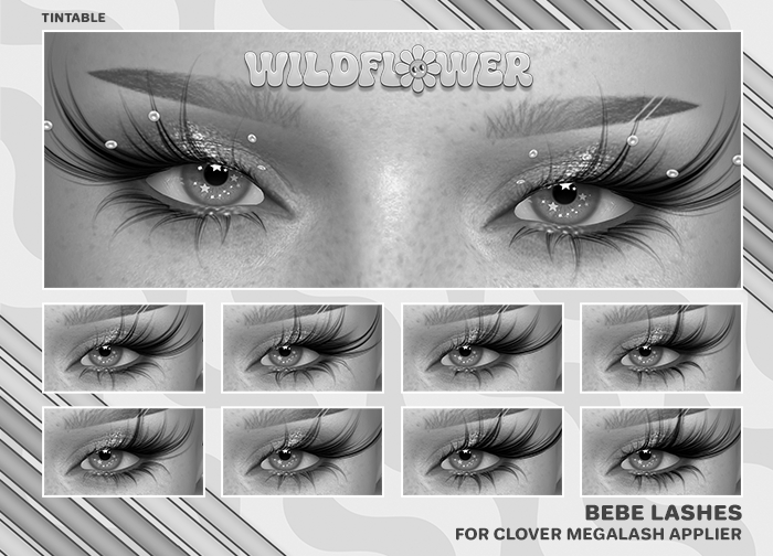 + wildflower bebe lashes DEMO (clover megalash)