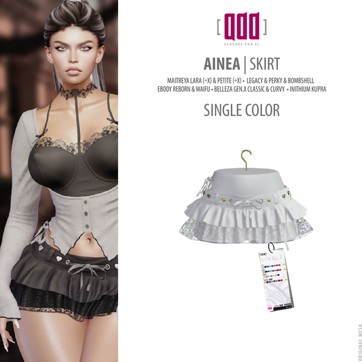 [ADD] Ainea Skirt - White