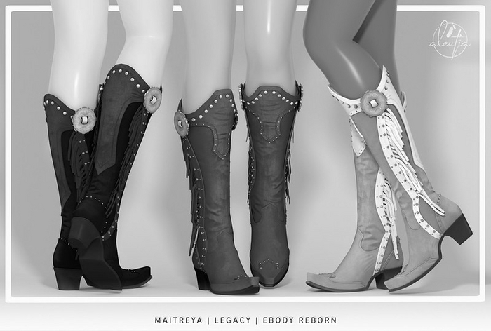 [Aleutia] Reba Cowgirl Boots - FATPACK - ALL SiZES DEMO