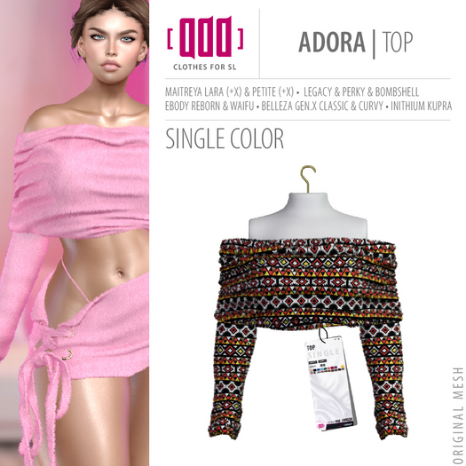 [ADD] Adora Top - Pattern08