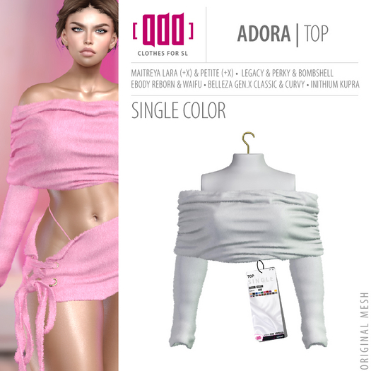 [ADD] Adora Top - White