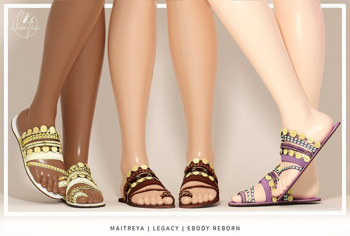 [Aleutia] Naleeya Sandals - FATPACK - eBody Reborn