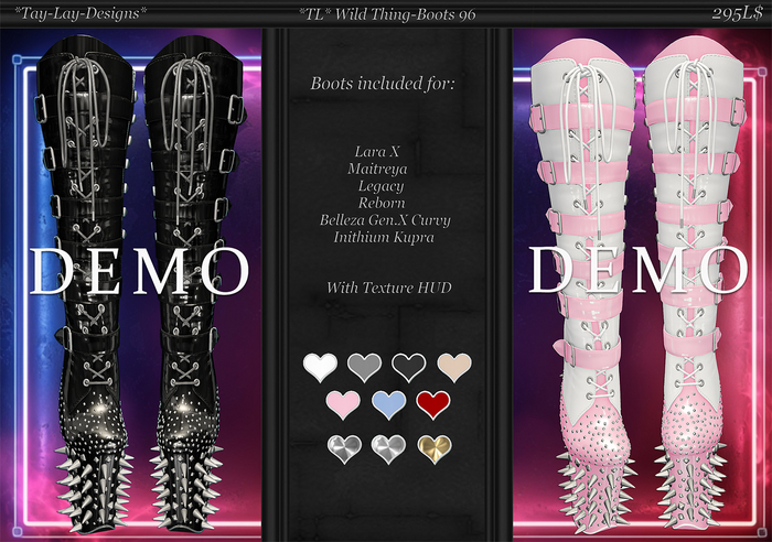 *Tay-Lay-Designs* Wild Thing-Boots 96 DEMO