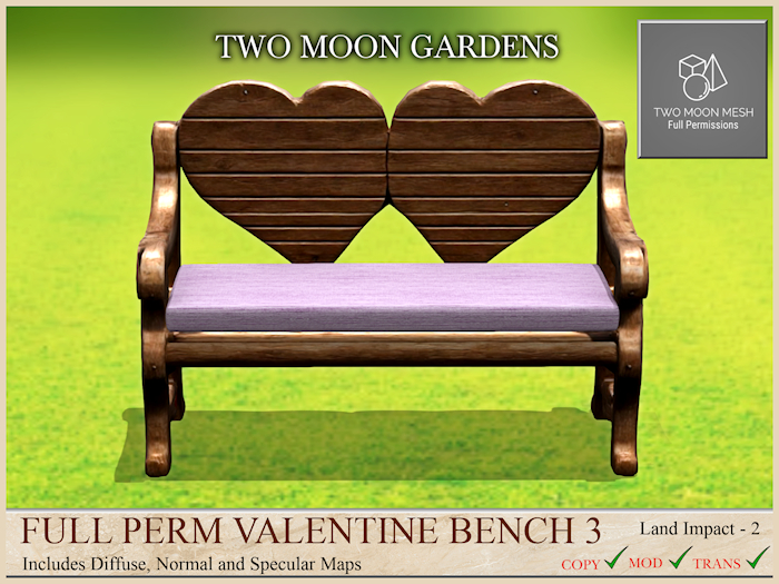 Full Perm Bench Valentine 3