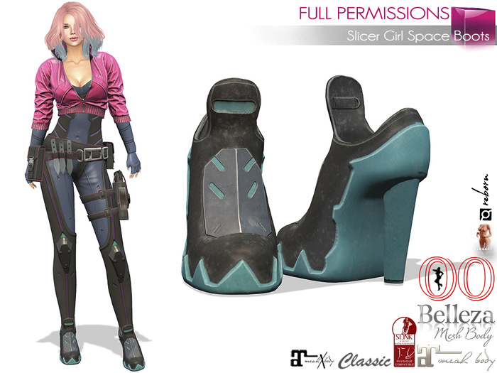 MI962862 Slicer Girl Space Boots